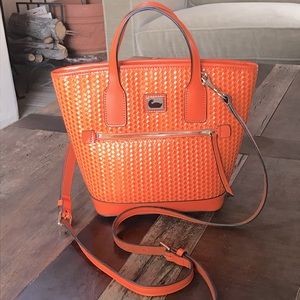 Bright Orange Dooney & Bourke Handbag Satchel
